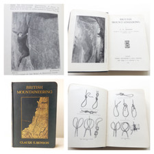 1909 BRITISH MOUNTAINEERING 1st Ed. by C.E. Benson ILLUSTRATED Rock Climbing comprar usado  Enviando para Brazil