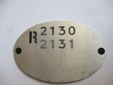 Typenschild ldtimer schild gebraucht kaufen Typenschild ldtimer schild gebraucht kaufen  Deutschland