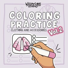 Coloring Practice: Clothing and Accessories segunda mano  Embacar hacia Mexico