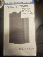 Portable fan heater for sale  STOCKTON-ON-TEES
