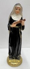 Figura religiosa Santa Rita 8" Santa Rita de Cássia, nova 6787-8 comprar usado  Enviando para Brazil