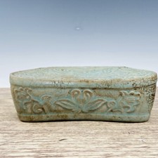 Estátua travesseiro de flor infantil rachadura de gelo porcelana forno ru dinastia Song 7,7" comprar usado  Enviando para Brazil