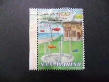 Francobollo san marino usato  Reggio Calabria