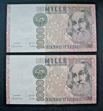 Banconote 1000 lire usato  Grugliasco