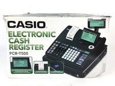 Usado, Casio PCR-T500 NOVO Caixa Aberta Caixa Registradora Eletrônica Chaves e Manual comprar usado  Enviando para Brazil