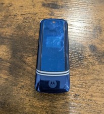 Celular flip Motorola KRZR K1 azul funciona câmera de 2MP com bateria comprar usado  Enviando para Brazil