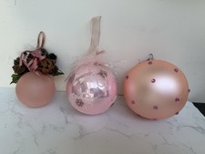 Large christmas baubles for sale  NORWICH