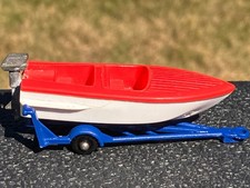 Caixa de fósforos vintage Lesney nº 48 barcos esportivos e reboque muito bom fundido em escala 1/64 comprar usado  Enviando para Brazil