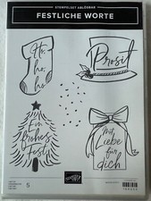 Stampin stempelset festliche gebraucht kaufen  Lüchow