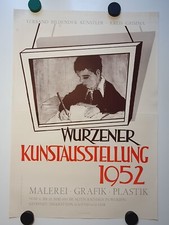Plakat wurzener kunstausstellu gebraucht kaufen  Berlin
