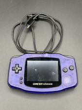 Sistema portátil Nintendo Game Boy Advance personalizado púrpura IPS retroiluminado - Funciona, usado segunda mano  Embacar hacia Argentina