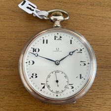 # 13 - Relógio de bolso Omega FUNCIONANDO C. 1924 CAIXA PRATA comprar usado  Brasil 