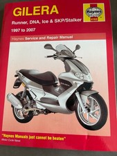 Haynes repair manualgilera for sale  WELLINGTON