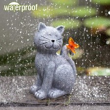 Cat statue solar for sale  BIRMINGHAM