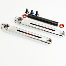 Manivelas Redline Flight BMX braços de manivela 175mm/180mm BMX 3 peças - cromado old school comprar usado  Enviando para Brazil