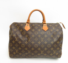 Autêntica bolsa Louis Vuitton Speedy 35 monograma marrom #40429 comprar usado  Enviando para Brazil