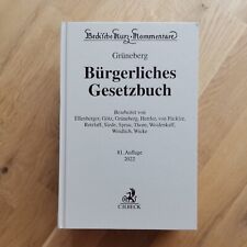 Grüneberg bgb kommentar gebraucht kaufen  Dresden