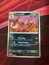 Carte pokémon crocorible d'occasion  Bellegarde