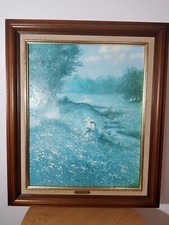 Tableau peinture huile d'occasion  Plouarzel