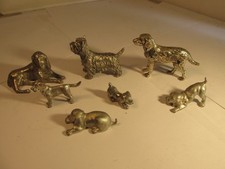 Vintage metal dogs for sale  LOCHGILPHEAD