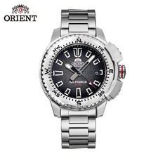 Relógio de mergulho Orient M-Force masculino mostrador preto 200M aço inoxidável RA-AC0N01B10B comprar usado  Enviando para Brazil