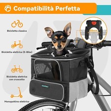 Cestino anteriore bici usato  Italia