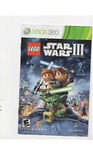 Lego Star Wars III Xbox 360 SOMENTE MANUAL Original Autêntico comprar usado  Enviando para Brazil