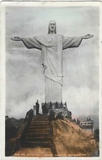 Usado, Cartão postal antigo do Brasil Rio de Janeiro Monte Christo Redemptor comprar usado  Enviando para Brazil