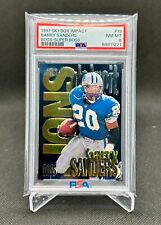 1997 Skybox Impact Barry Sanders Super Boss #19 PSA 8 Novo Estojo POP 5 comprar usado  Enviando para Brazil