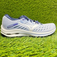 Tênis de corrida esportivo Mizuno Wave Rider 24 feminino tamanho 6.5 cinza azul comprar usado  Enviando para Brazil