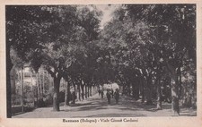 Cartolina bazzano viale usato Cartolina bazzano viale usato  Lugo