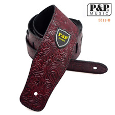 Leder gitarrengurt strap gebraucht kaufen  Deutschland