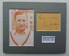 Len hutton england for sale  CREWE
