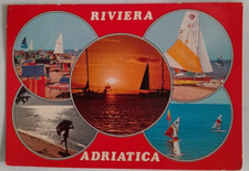 Cartolina epoca riviera usato  Melito di Napoli