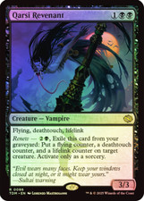 mtg magic Qarsi Revenant FOIL FRENCH vf fr Revenante de Qarsi tarkir comprar usado  Enviando para Brazil