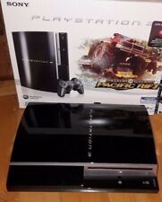Usado, CONSOLE PS3 PLAYSTATION 3 FAT FIRMWARE 3.55 80GB+JOYPAD CONTROLLER E CAVI comprar usado  Enviando para Brazil