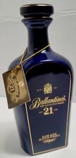 Ballantine's Scotch Whisky uísque escocês muito antigo idade 21 anos GARRAFA VAZIA rara comprar usado  Enviando para Brazil