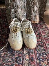 Gucci schuhe weiß gebraucht kaufen  Oberhausen