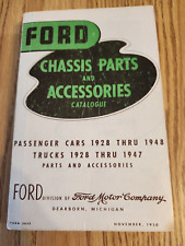 Catálogo de piezas y accesorios chasis ford 1928 a 1948 segunda mano  Embacar hacia Mexico
