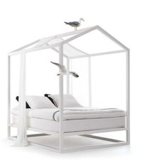 Letto baldacchino design usato  Padova