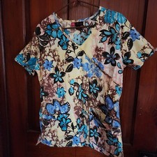 Floral scrub top for sale  Schuylkill Haven