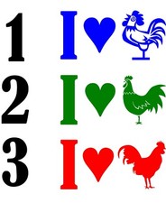 Love cock window for sale  Kendallville