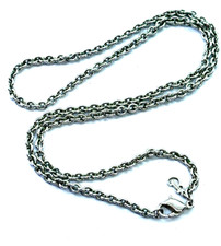 Colar de corrente tom prata BURBERRY - 13,6 g comprar usado  Enviando para Brazil