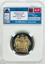 Medaille mariage unis d'occasion  Paris II