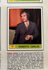 Usado, FIGURINA N.70 ROBERTO CARLOS CANTANTI 69 1969 PANINI OTTIMA DA RECUPERO comprar usado  Enviando para Brazil