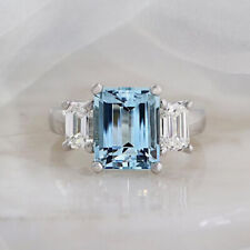 Emerald cut aquamarine for sale  HAYES