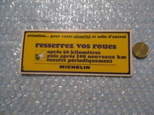 Autocollant michelin securite d'occasion  Neuvic