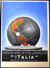 Bozzetto manifesto servizi usato  Castellammare del Golfo