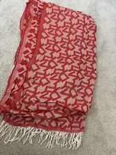 Red dkny scarf for sale  WARRINGTON