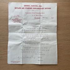 Rutland stamford parliamentary for sale  WISBECH
